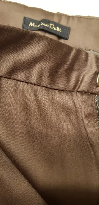 Pantalón Massimo Dutti kaki T36