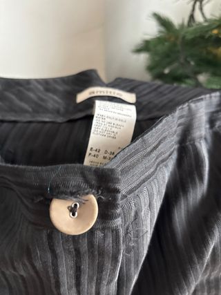 Traje de chaqueta y pantalón negro