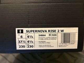 Adidas Supernova Rise 2 W Mujer
