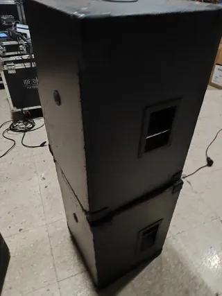 Caja Subwoofer 15 o 18 (2 unidades)