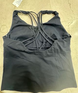 Conjunto Oysho Top y Falda Negro Talla XL