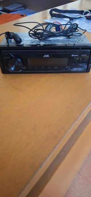 JVC Reproductor Radio-Bluetooth para coche