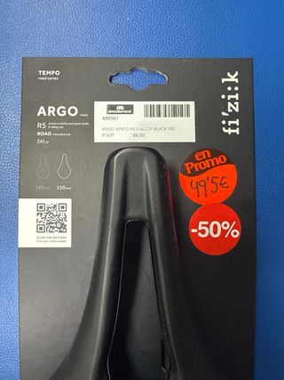 Sillín Fizik Argo R5 Negro