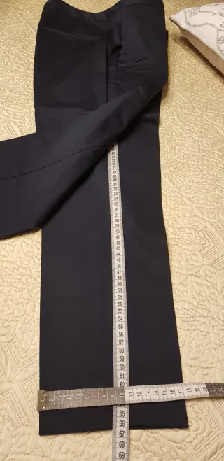 Pantalón Massimo Dutti azul marino T36