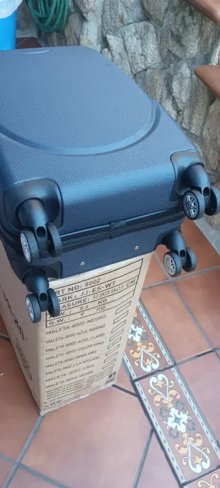 Maleta Cabina Azul Marino 55x35x20 Nueva