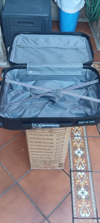 Maleta Cabina Azul Marino 55x35x20 Nueva