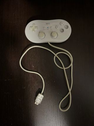 Mando Wii Nintendo Clásico Blanco