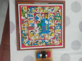 Lote juegos de mesa damas, parchís, oca