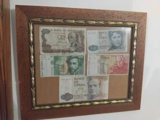 Billetes españoles antiguos