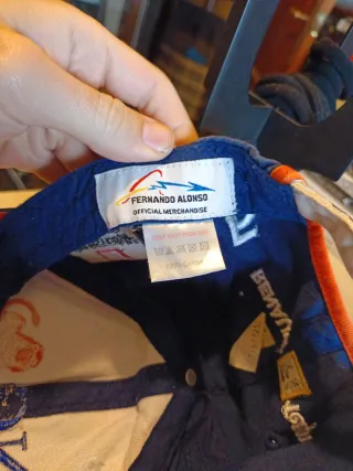 Gorra Fernando Alonso Renault F1 Racing