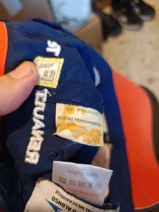 Gorra Fernando Alonso Renault F1 Racing