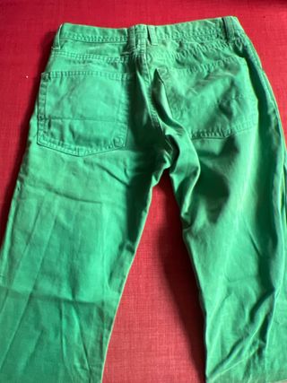 Pantalón verde hombre talla 38