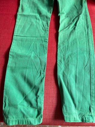 Pantalón verde hombre talla 38