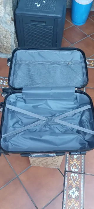 Maleta Cabina Rosa Bronce 55x35x20 Nueva