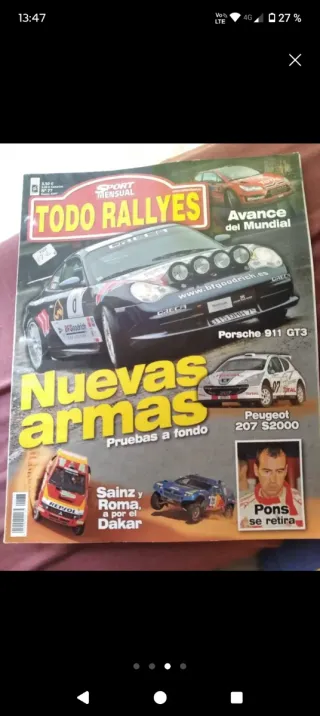 Revista Todo Rallyes, distintos ejemplares.