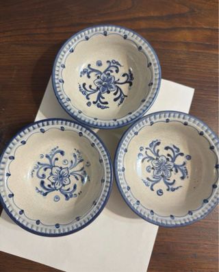 3 Piatti Ceramica Siciliana Taormina