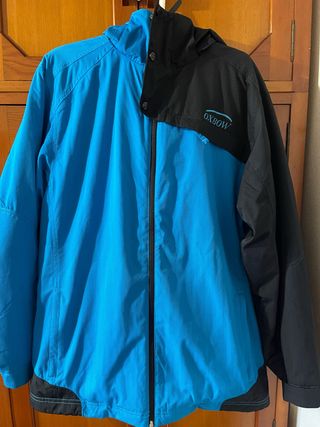 Chaqueta Oxbow azul y negra