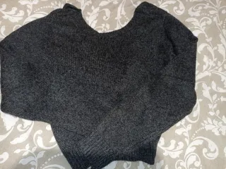 Jersey espalda escote V