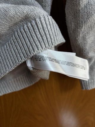 Suéter niño bicolor