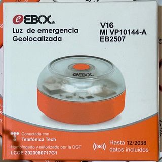 Baliza V16 Geolocalizada EBOX Homologada DGT