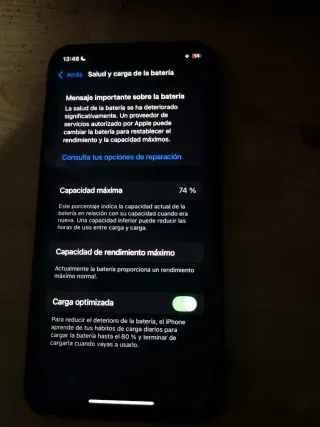iPhone XS Plata
