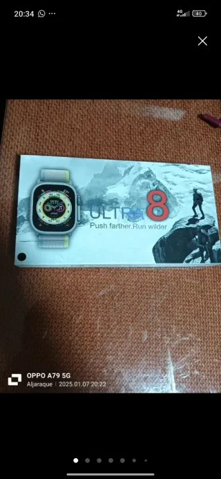 Reloj inteligente como nuevo