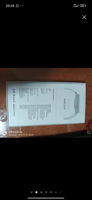 Reloj inteligente como nuevo