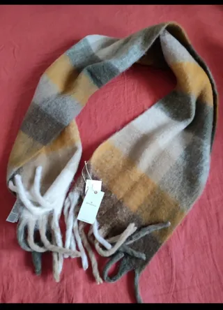 Bufanda grande cuadros Springfield