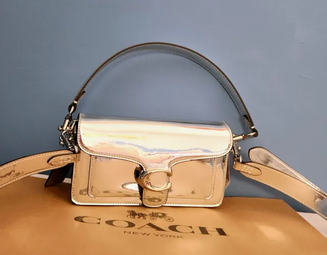 Borsa a spalla metallica Tabby 20 Coach