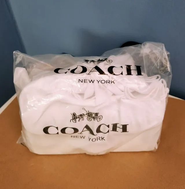 Borsa a spalla metallica Tabby 20 Coach