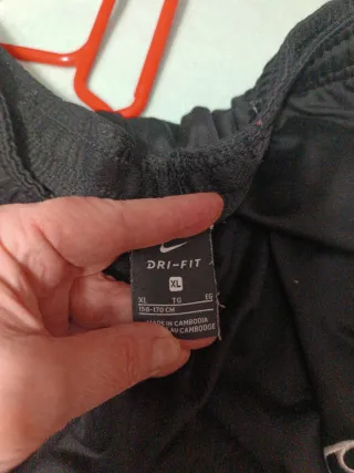 Pantalón chándal Nike Niño Negro