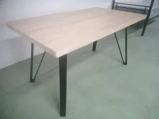 Mesa comedor/cocina madera y metal