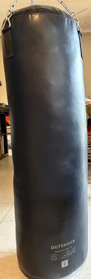 Saco de boxeo Outshock con soporte