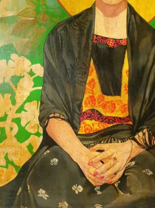 Quadro su tela Frida Kahlo