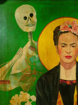 Quadro su tela Frida Kahlo