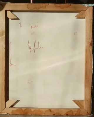 Quadro su tela Frida Kahlo