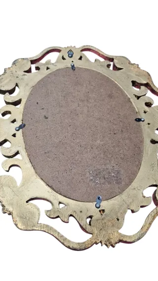 Espejo Vintage Italiano Dorado