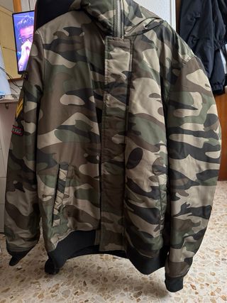 Cazadora militar forro polar nuevo