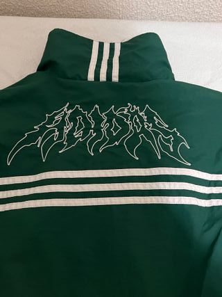Chaqueta Adidas Verde y Negra