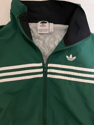 Chaqueta Adidas Verde y Negra