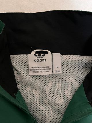 Chaqueta Adidas Verde y Negra