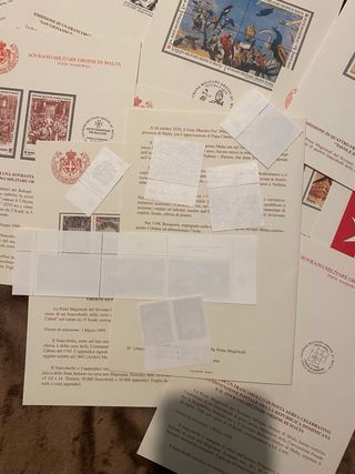 SMOM francobolli 1999