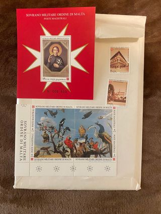 SMOM francobolli 1999