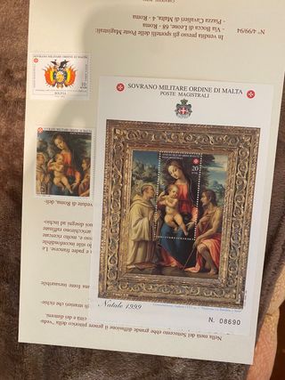 SMOM francobolli 1999