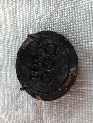 2 x Coppe Borchie Ruota Fiat 600 originali d'epoca