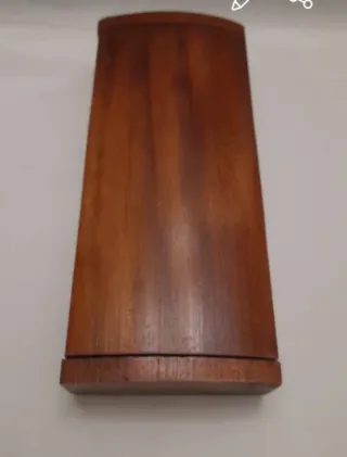 Cajita madera con bolígrafo y porta