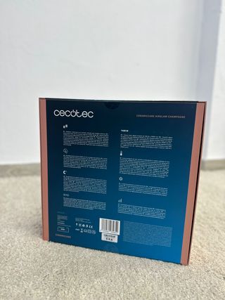 Moldeador Cecotec CeramicCare Airglam Champagne