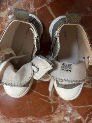 Zapatilla botín caña alta 30