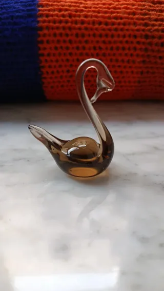 Set 2 Soggetti Vetro Soffiato Multicolore