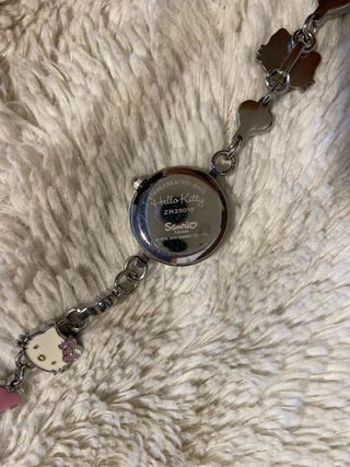 Orologio Hello Kitty con cuori rosa
